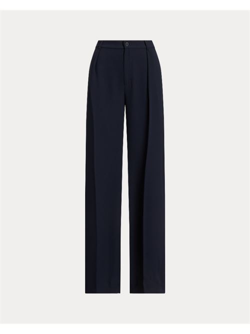 PANTALONI IN GEORGETTE LAUREN RALPH LAUREN | 20090889100237OH LAUREN NAVY